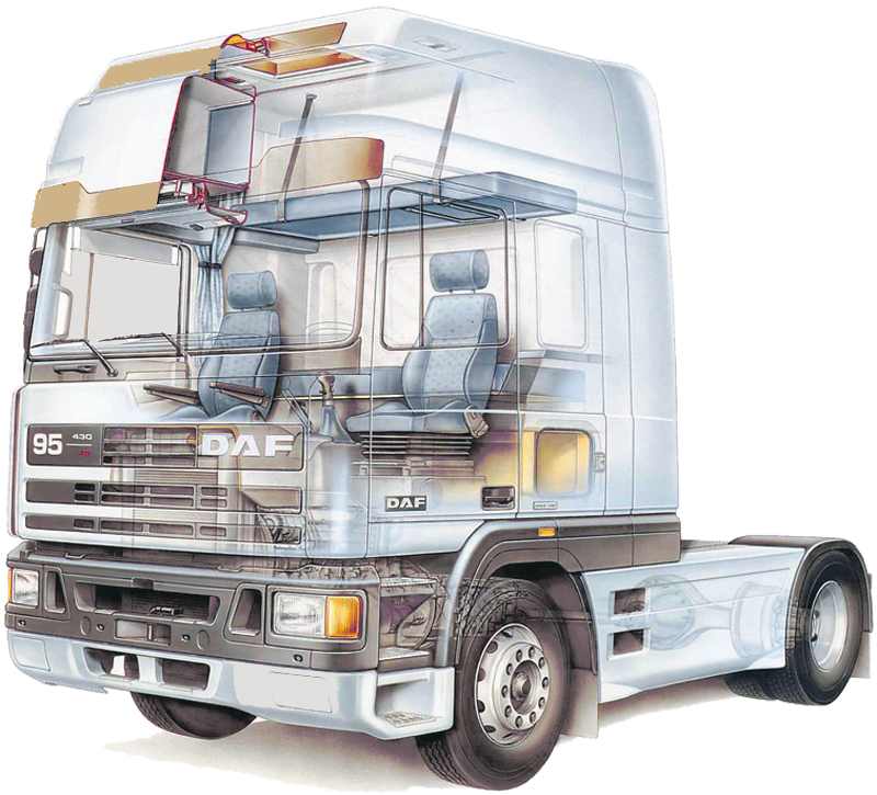 Профессиональный ремонт автомобилей DAF