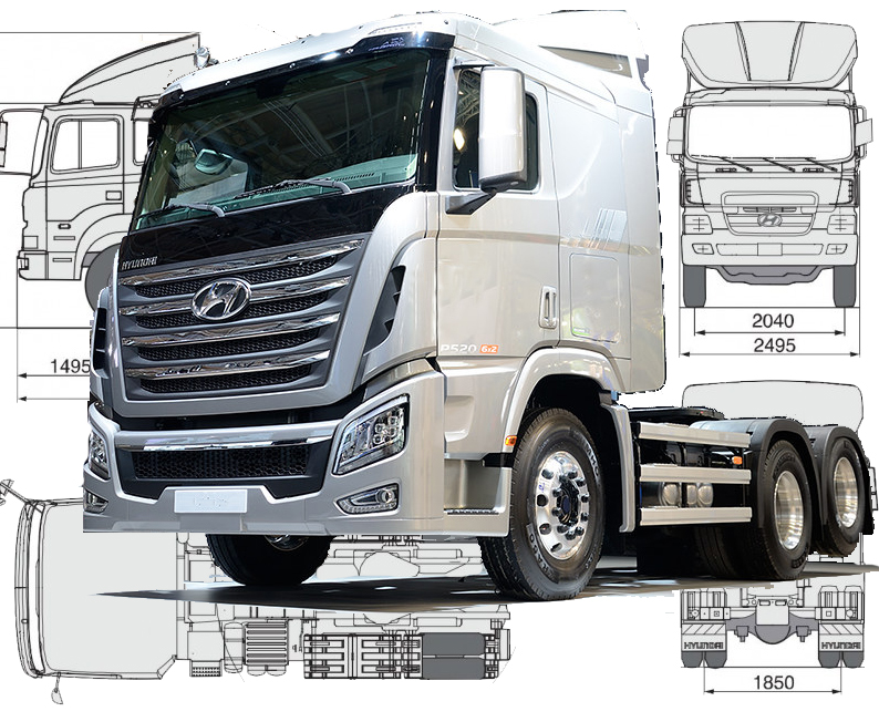 Ремонт грузовиков Hyundai в Минске